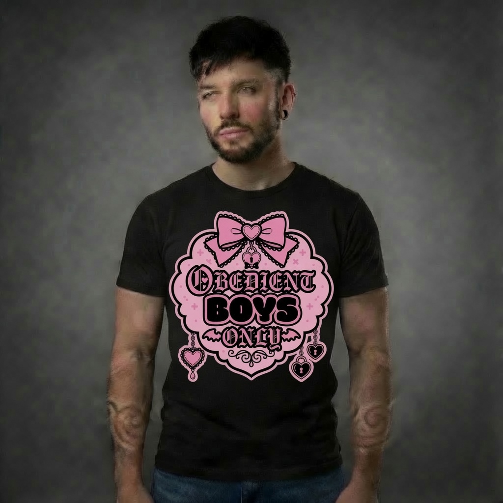 Obedient Boys Only – Pink Bow - Image 2