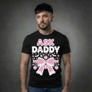 Ask Daddy – Pink Bow & Lock - Image 2