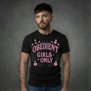 Obedient Girls Only – Pink & Black Lace
