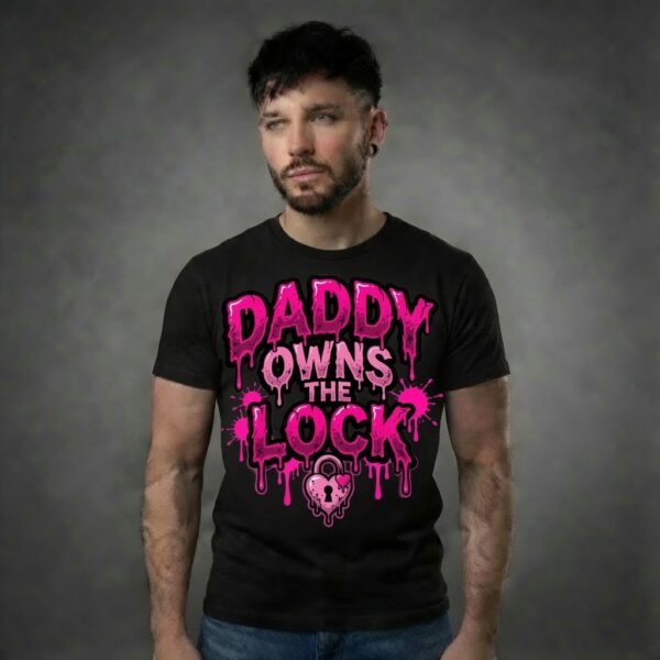 Daddy Owns The Lock – Dripping Pink