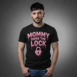 Mommy Owns The Lock – Dripping Pink - Image 1
