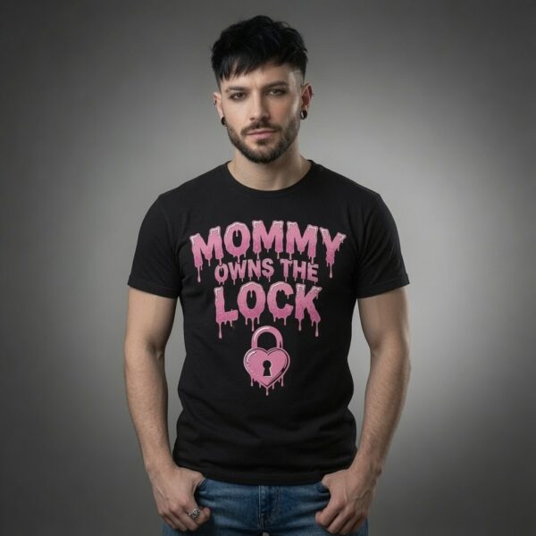 Mommy Owns The Lock – Dripping Pink