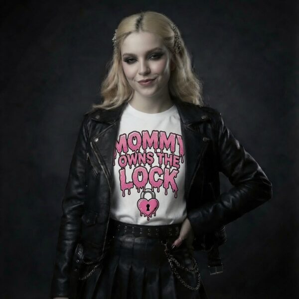 Mommy Owns The Lock – Dripping Pink