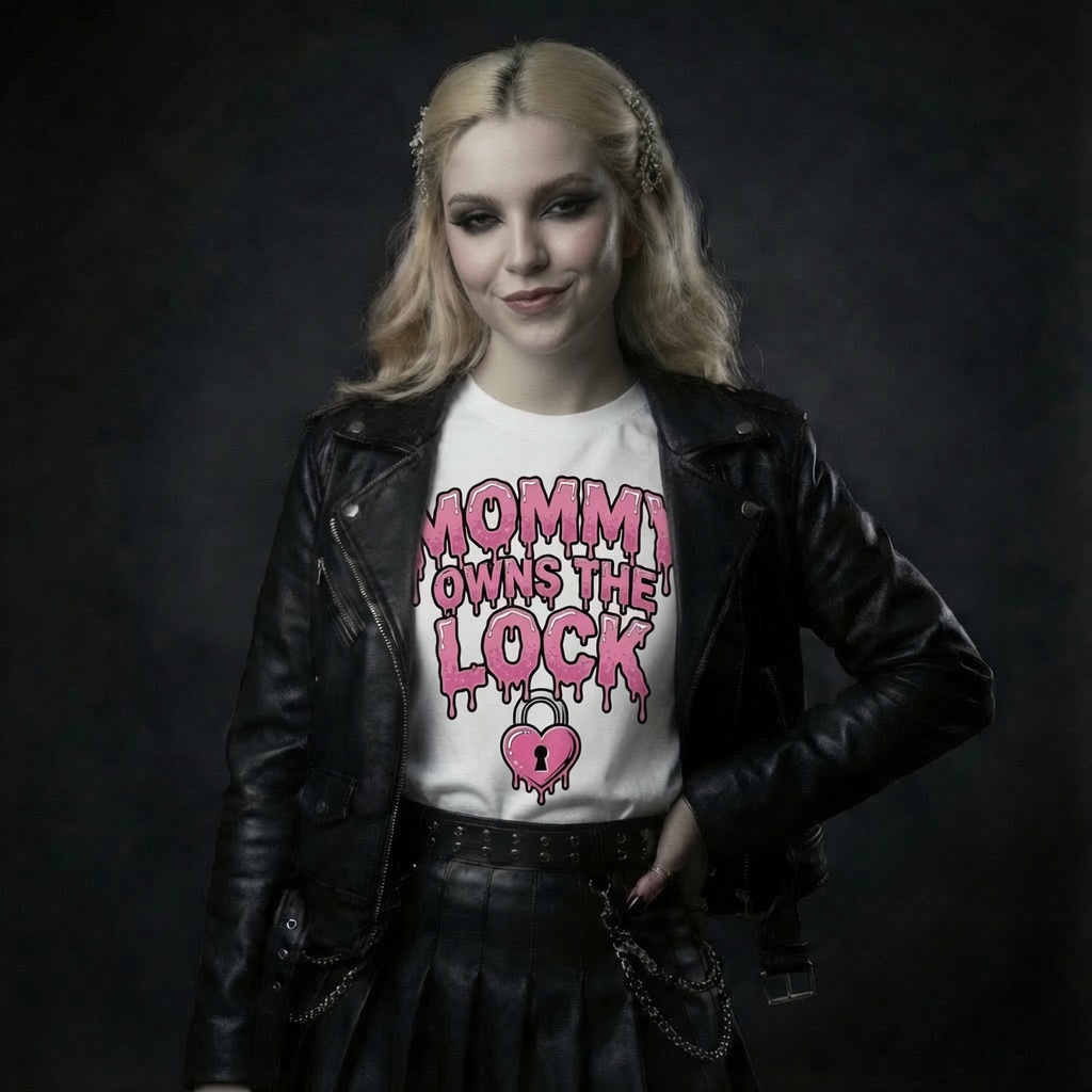 Mommy Owns The Lock – Dripping Pink - Image 2