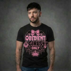 Obedient Girls Only – Pink Lace & Crown