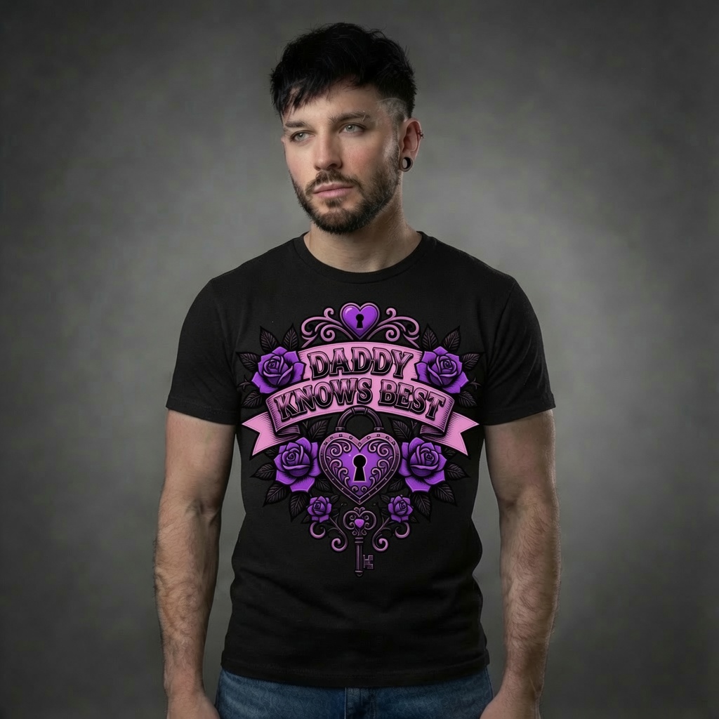 Daddy Knows Best – Heart Lock & Roses - Image 2